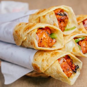 Chicken Katti Rolls