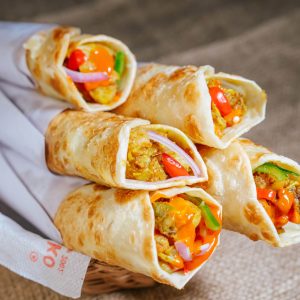 Veg Katti Roll
